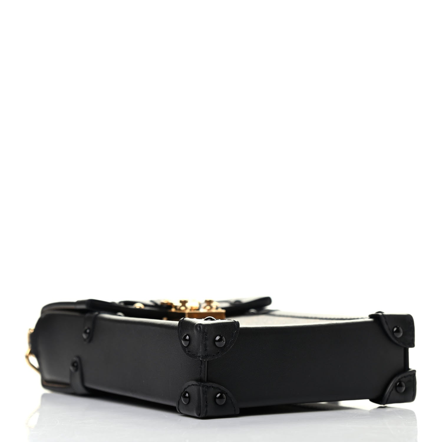 Louis Vuitton Monogram Pochette Trunk Verticale Black 3 of 4