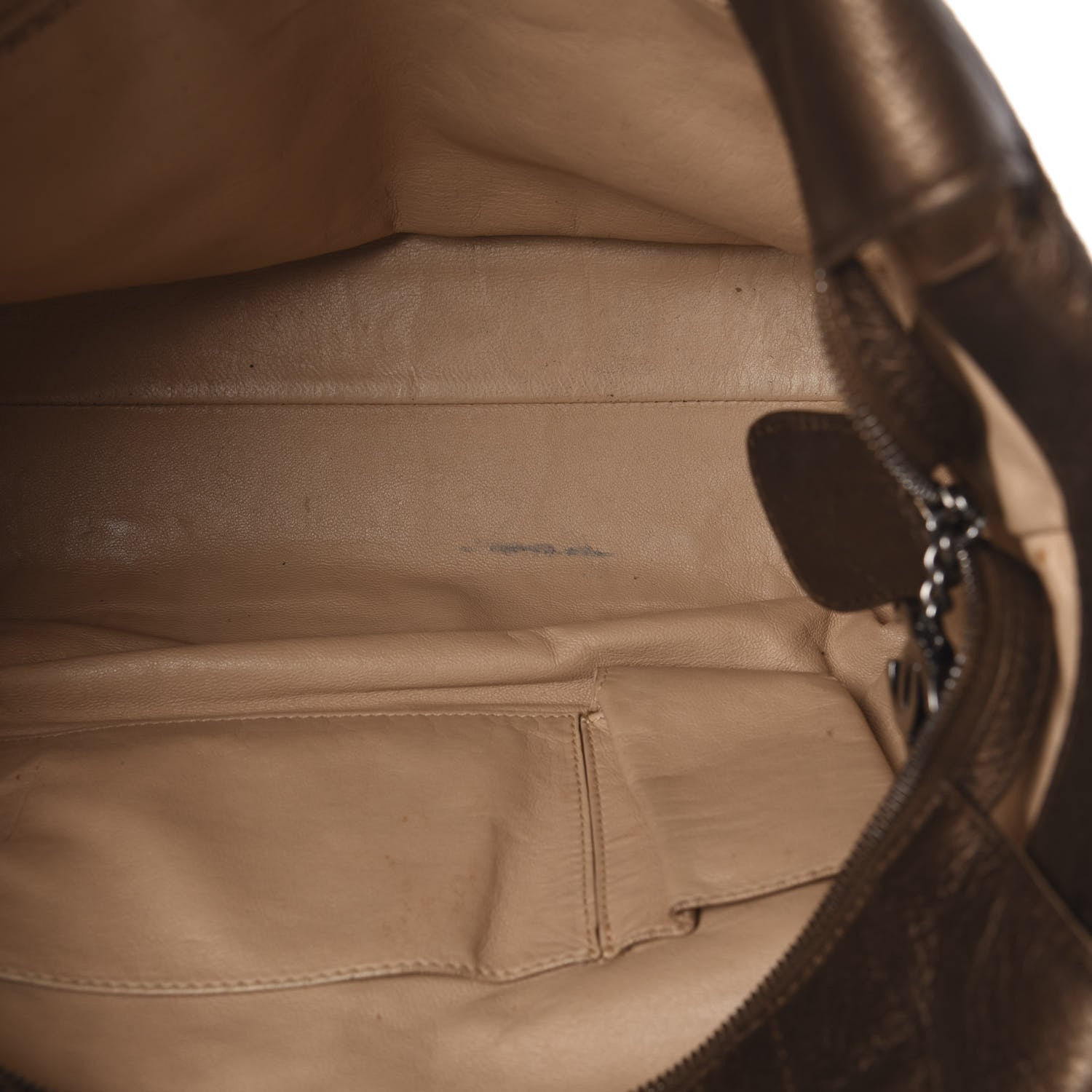Chanel Deerskin Luxe Ligne Tote Khaki 6 of 11
