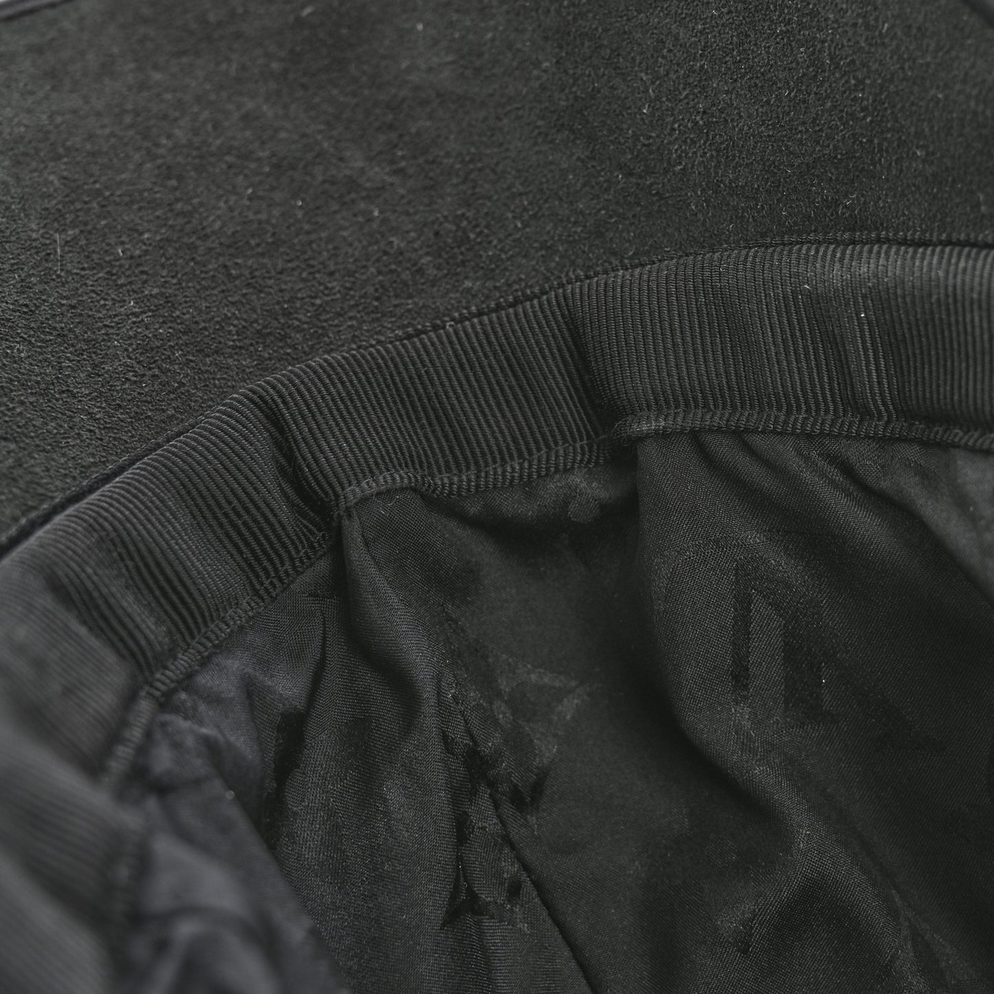 Monogram Jacquard Cap M Grey