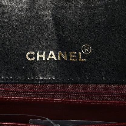 Chanel Lambskin Quilted Medium Single Flap Black 6 of 9