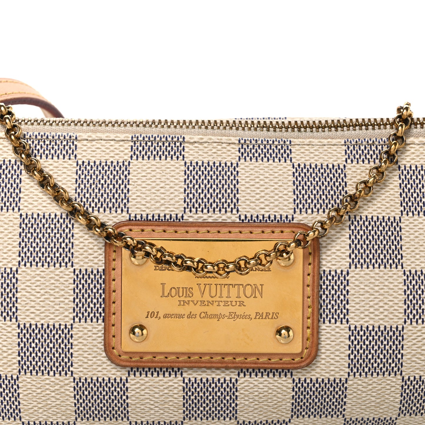 Damier Azur Eva Clutch