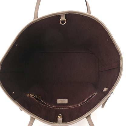 Louis Vuitton Empreinte Monogram Giant Neverfull MM Tourterelle 5 of 8
