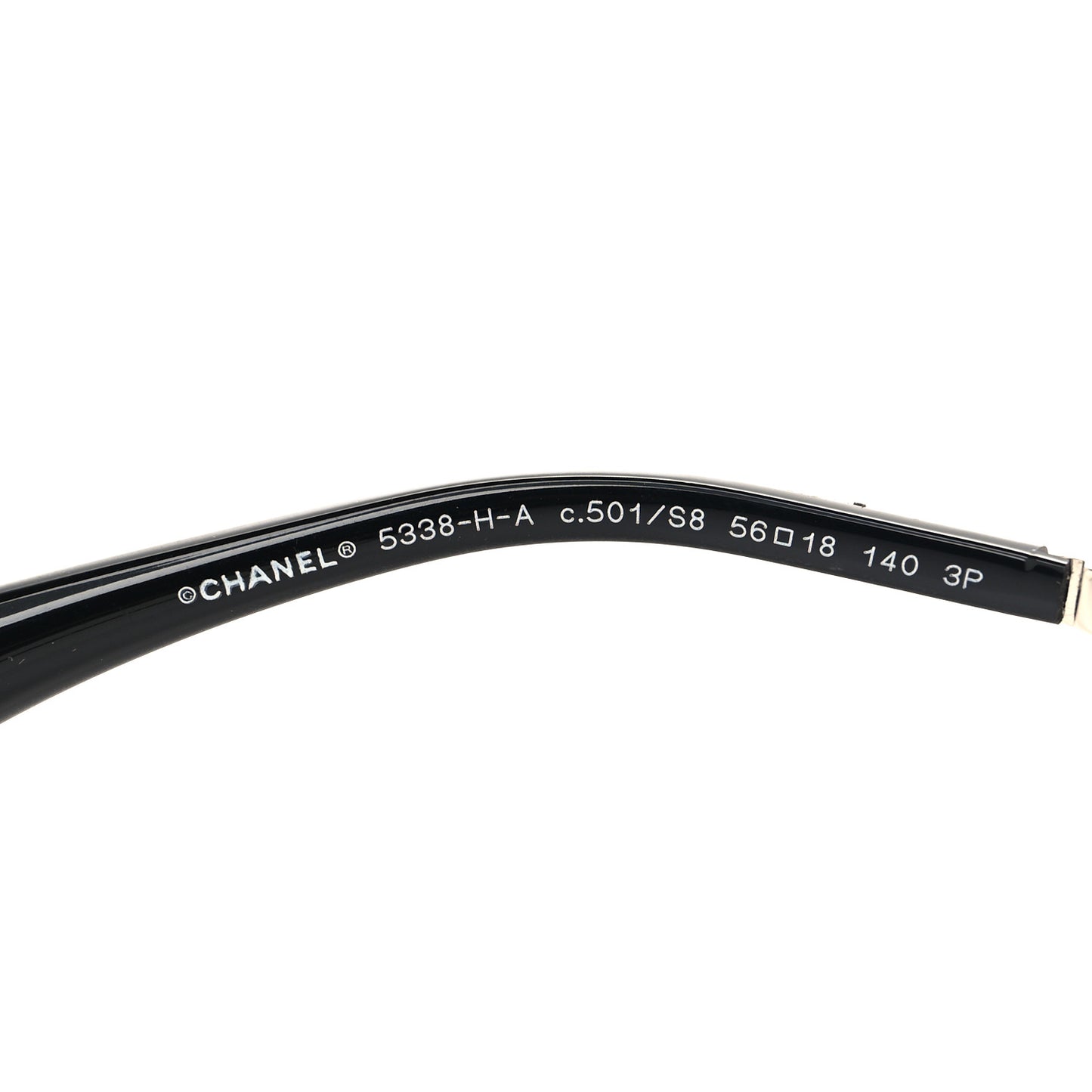 Acetate Pearl Polarized Winter Butterfly Sunglasses 5338-H-A Black
