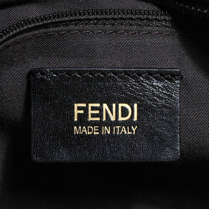 Fendi Zucca Mia Shoulder Flap Tobacco Blue 8 of 9