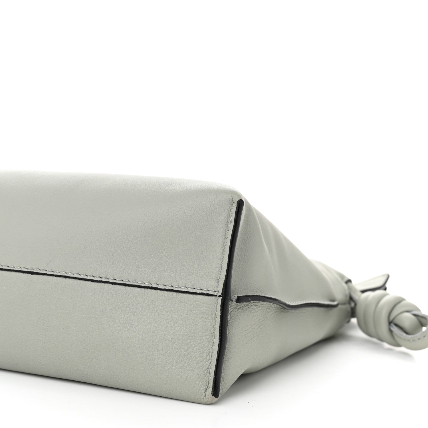 Loewe Nappa Medium Flamenco Knot Bag Light Celadon 9 of 10