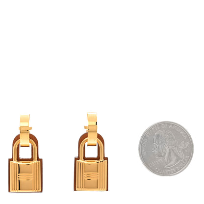 Hermes Swift O'Kelly Earrings Gold 2 of 5