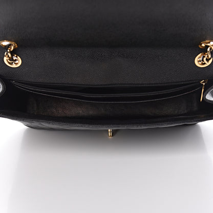 Chanel Caviar Quilted Maxi Single Flap Black 7 of 15