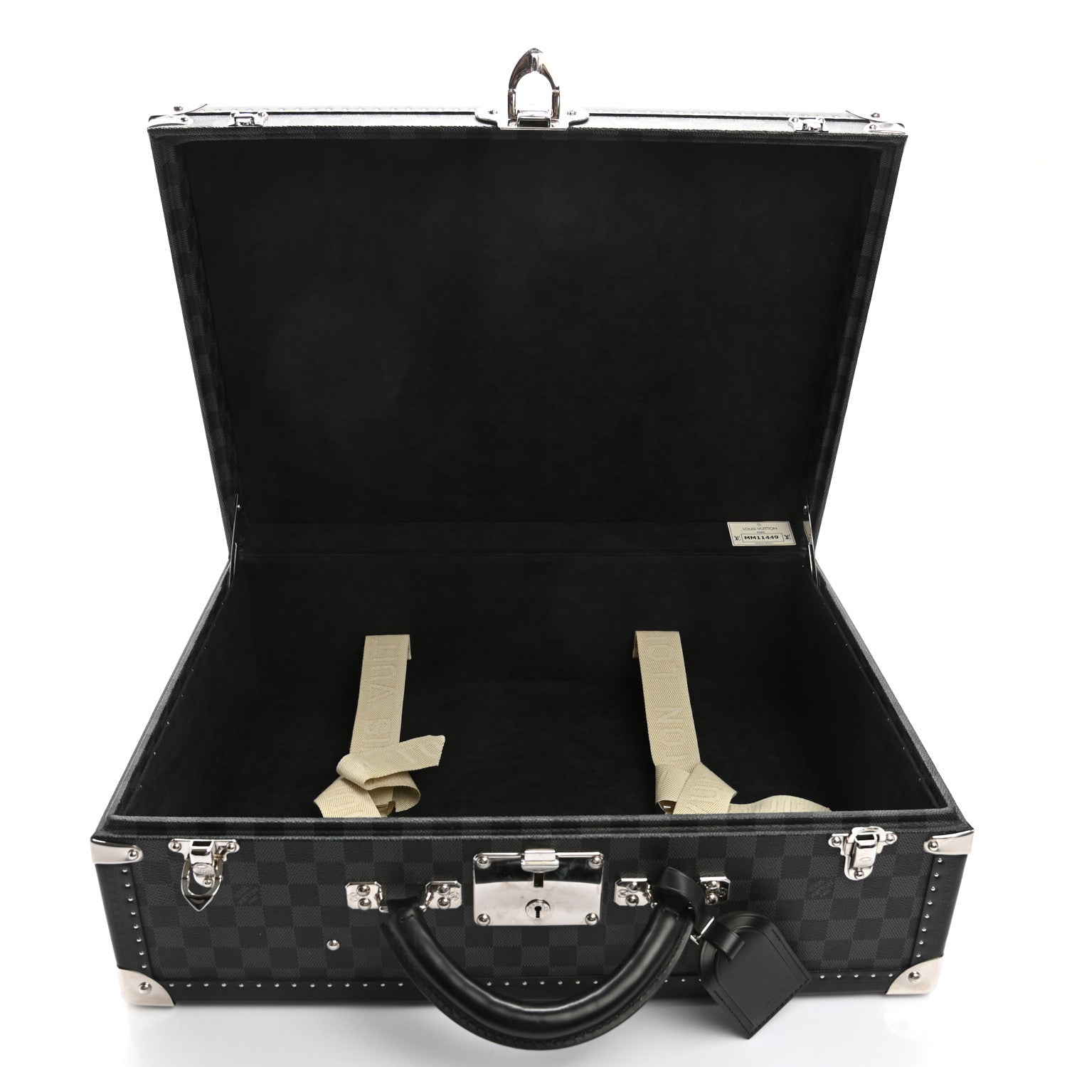 Louis Vuitton Damier Graphite Bisten 50 Trunk 4 of 11