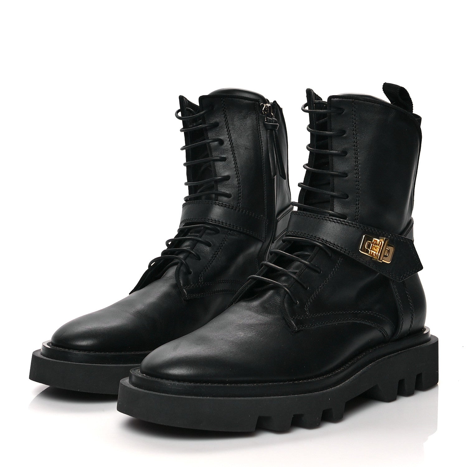 Givenchy Calfskin Eden Ankle Boots 40 Black 2 of 9