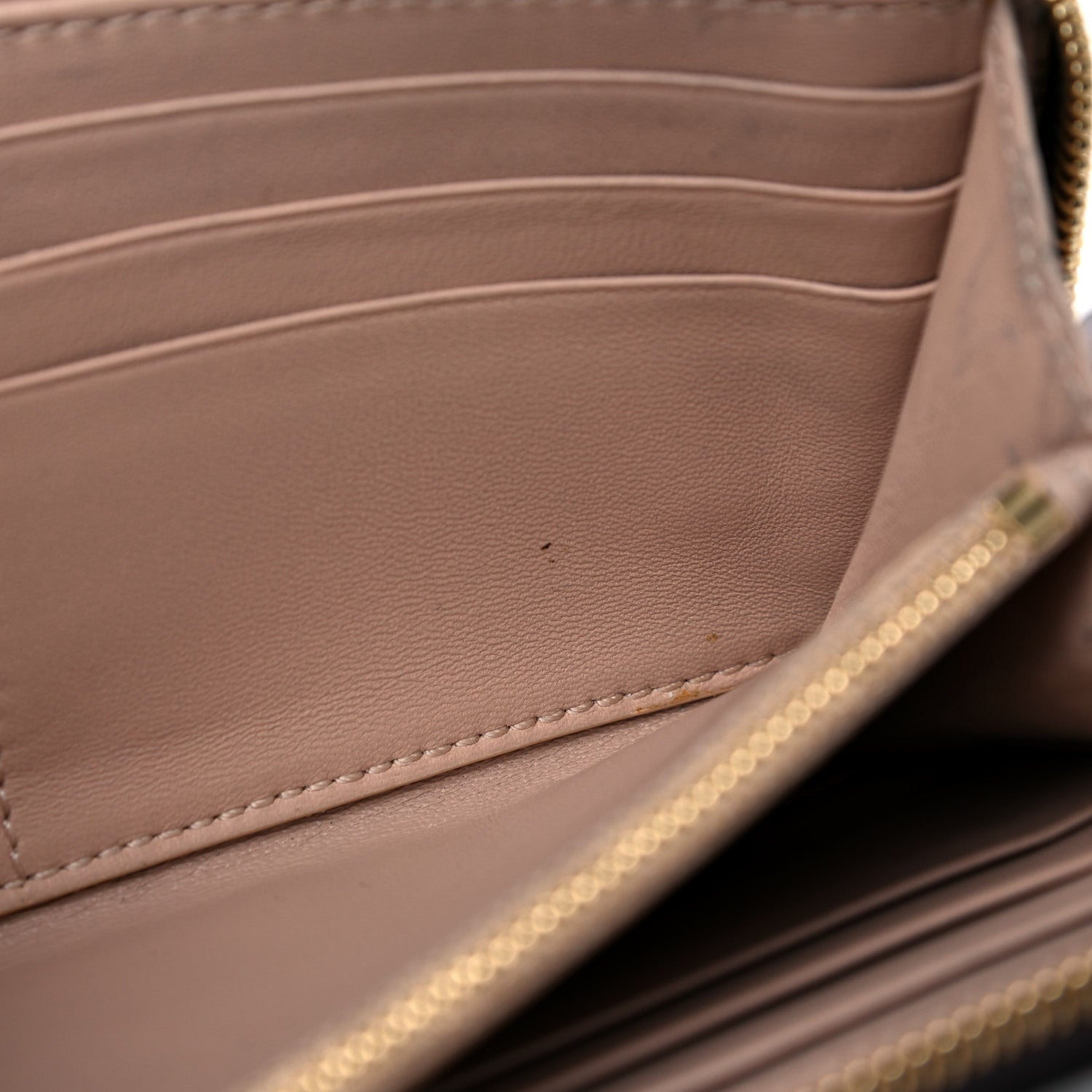 Chloe Calfskin Marcie Long Zip Around Wallet Black Raisin 12 of 15