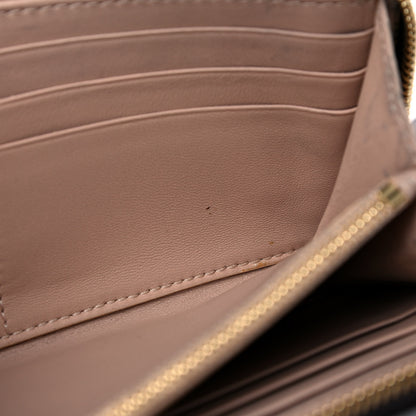 Chloe Calfskin Marcie Long Zip Around Wallet Black Raisin 12 of 15