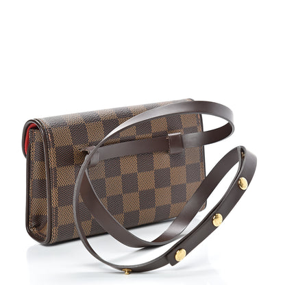 Louis Vuitton Damier Ebene Pochette Florentine S 2 of 10