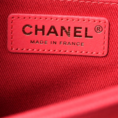 Chanel Caviar Quilted Small Business Affinity Flap Pink 10 of 17