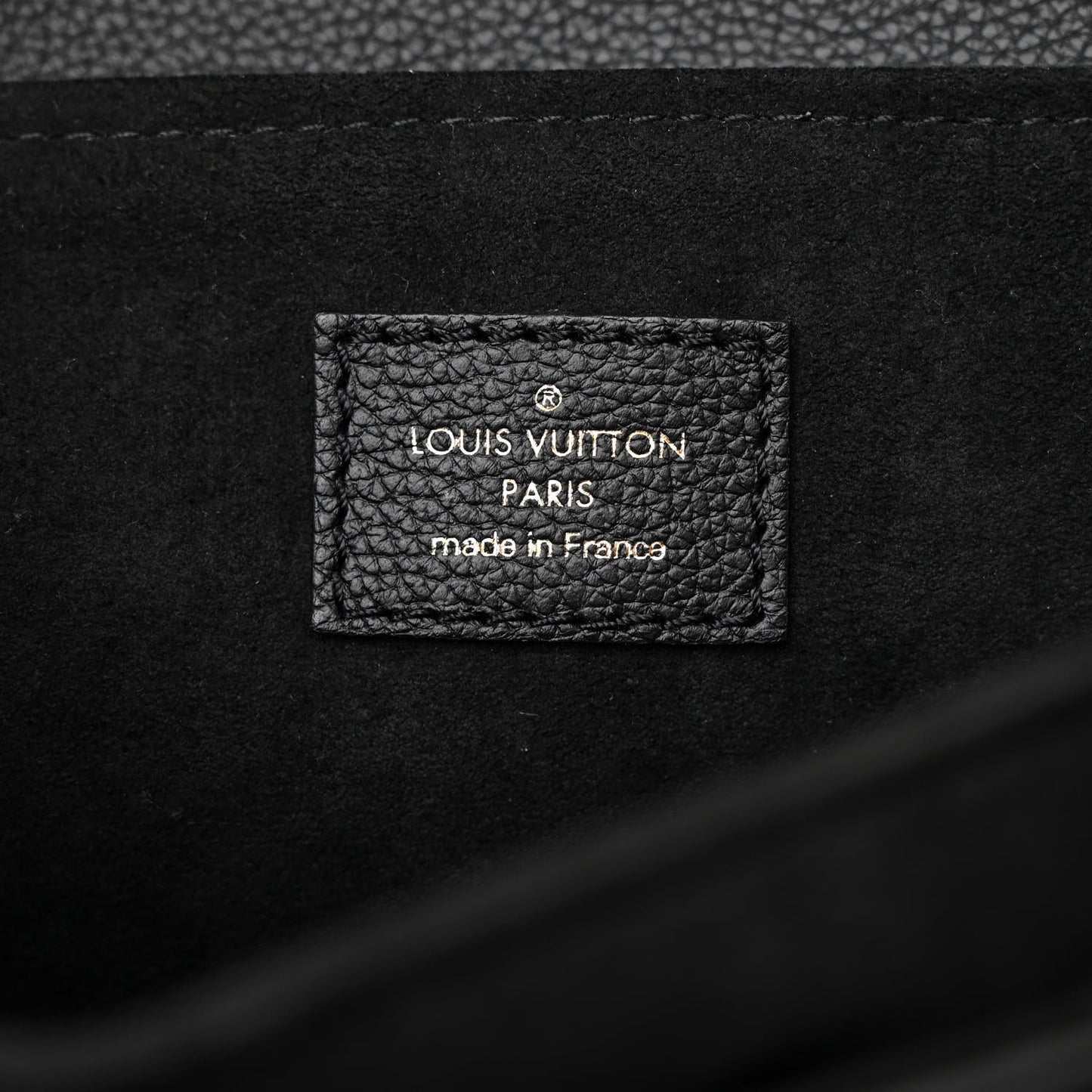 Grained Calfskin Lockme Oxford Black