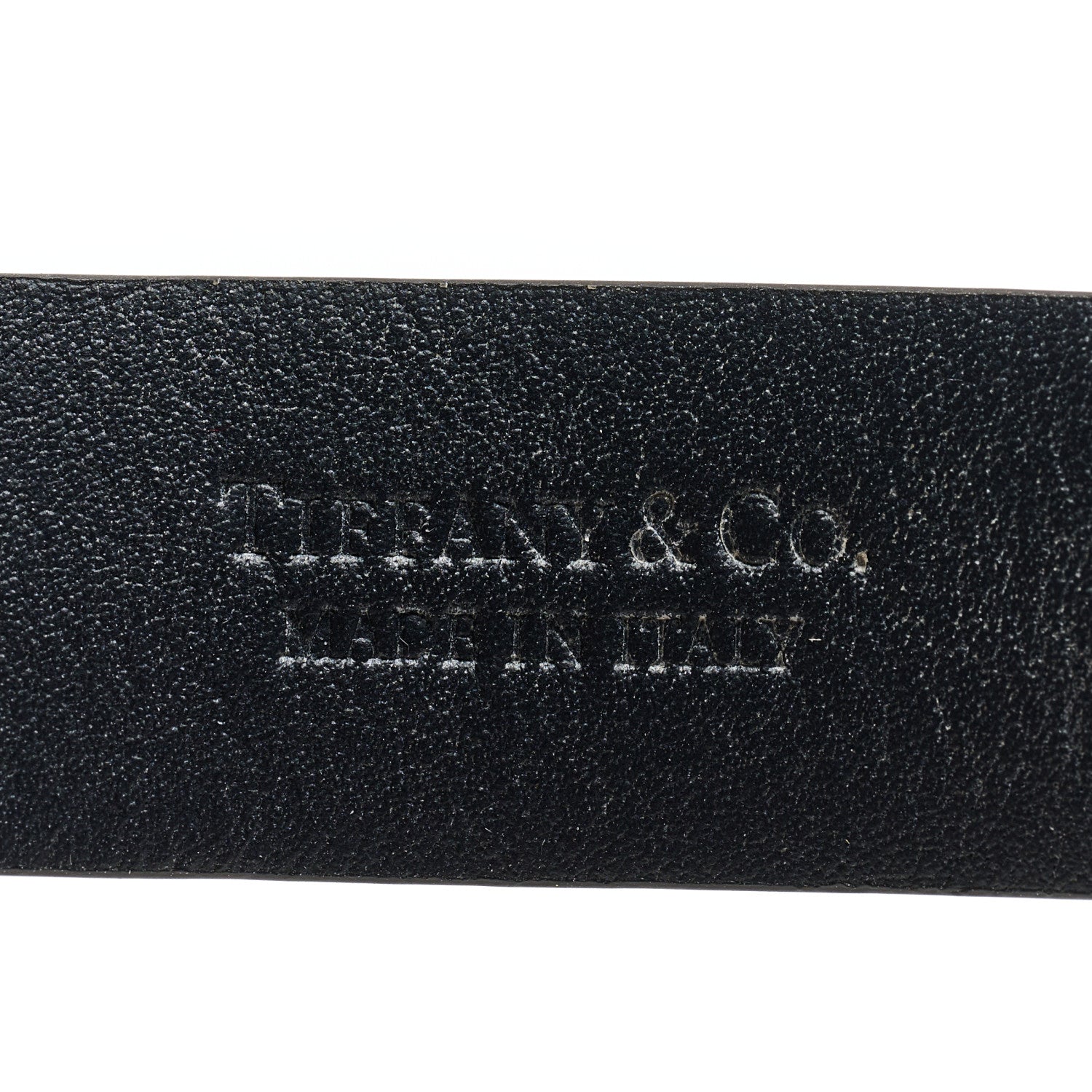 Tiffany Sterling Silver Leather Return to Tiffany Single Wrap Bracelet Blue 3 of 5