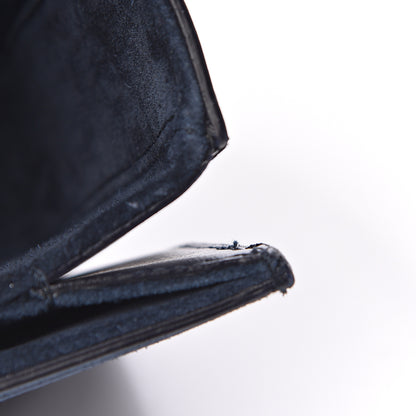 Saint Laurent Smooth Calfskin Suede Medium Bellechasse Navy 11 of 14