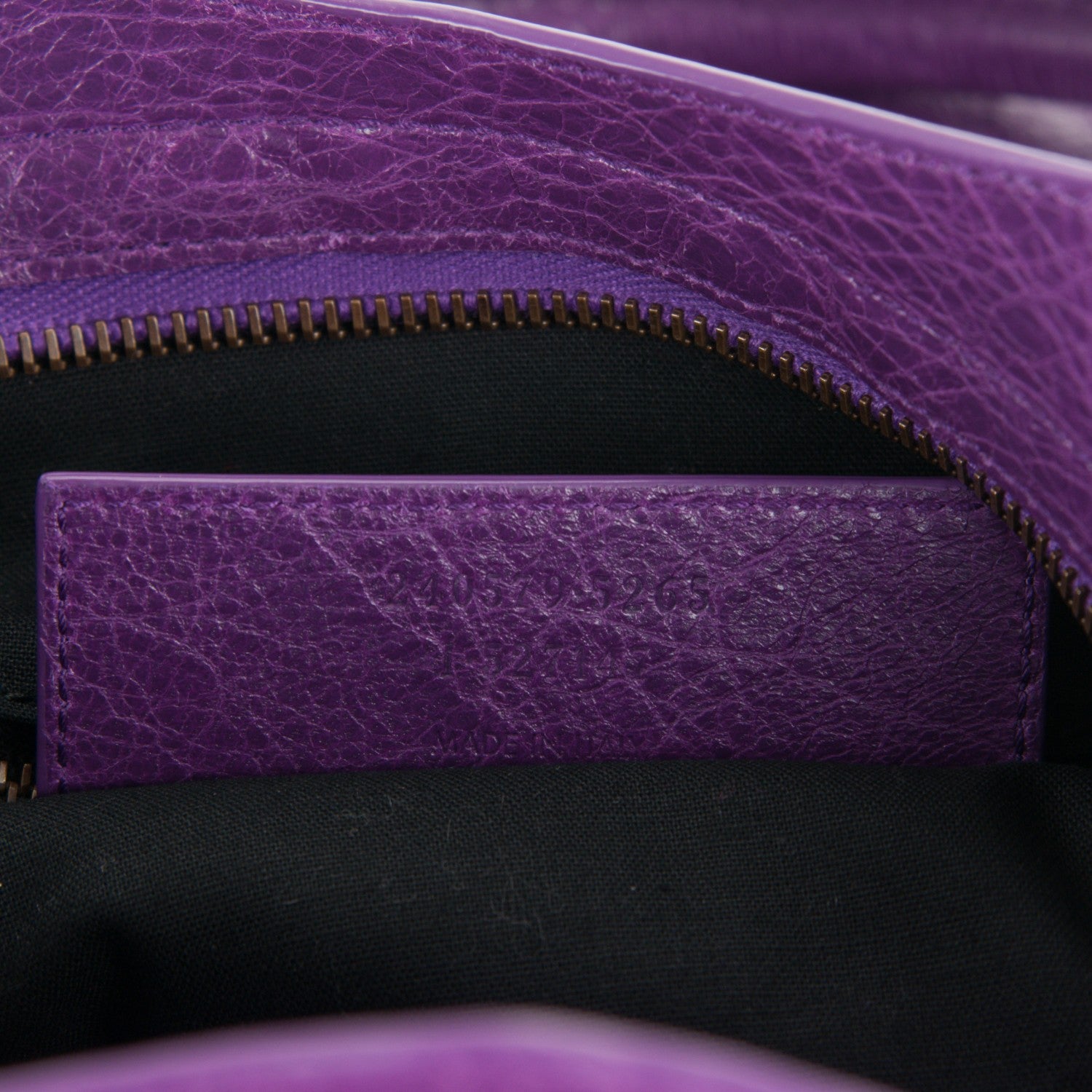 Balenciaga Agneau Classic Hardware Town Ultraviolet 6 of 6