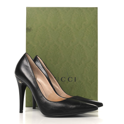Gucci Malaga Kid GG 95mm Pumps 37 Black 10 of 10