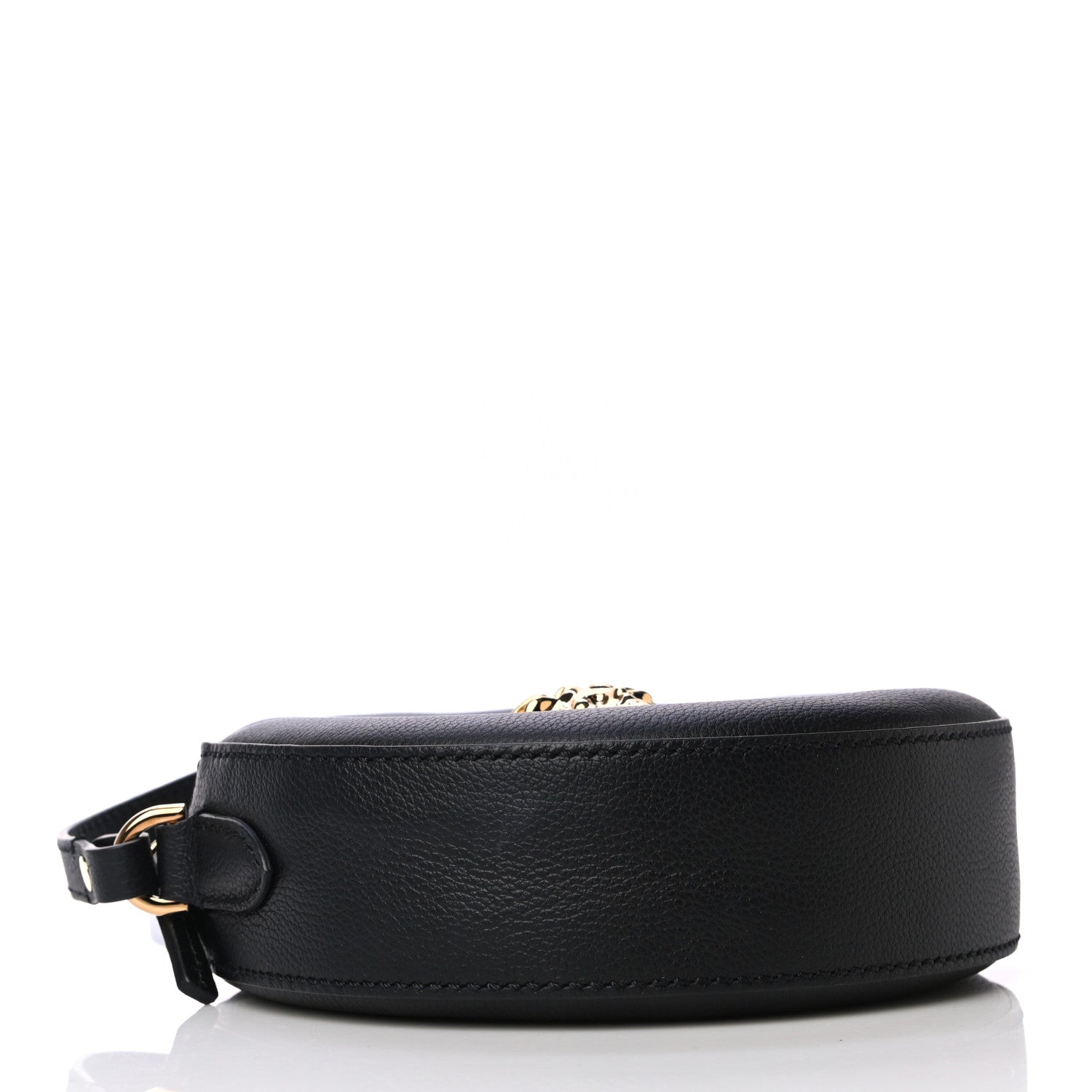 Versace Calfskin La Medusa Round Camera Bag Black 4 of 9