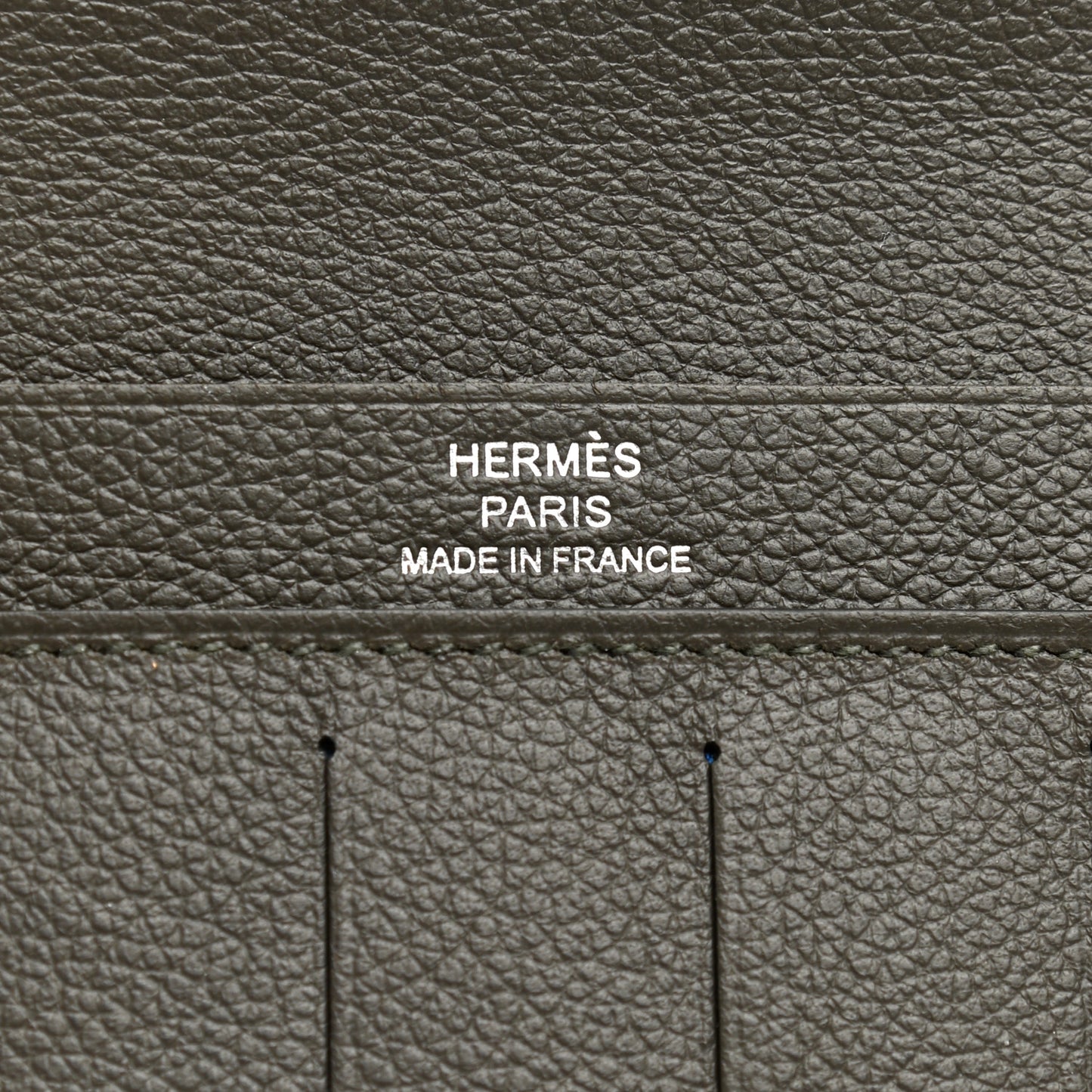 Evercolor Citizen Twill Long Wallet Vert De Gris