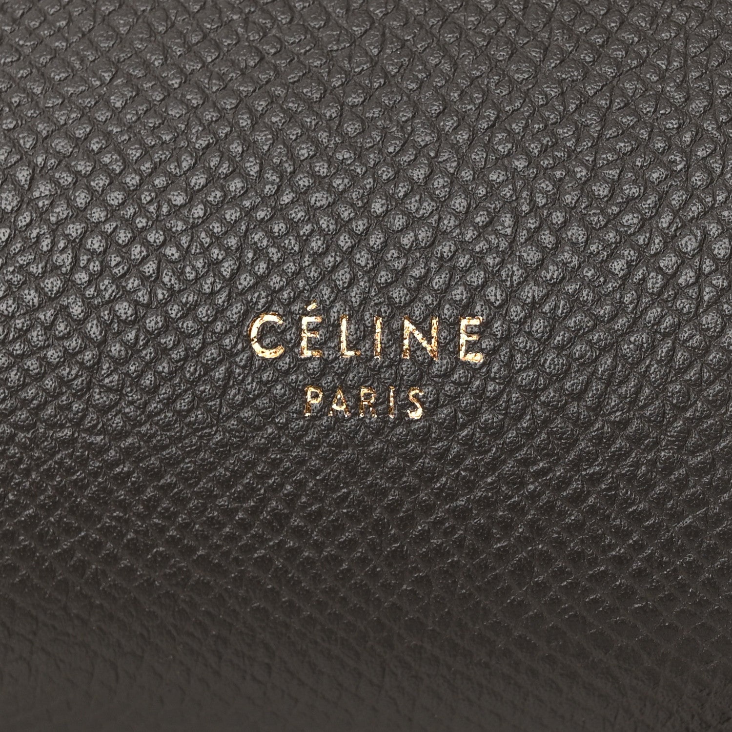 Celine Grained Calfskin Mini Belt Bag Grey 6 of 19