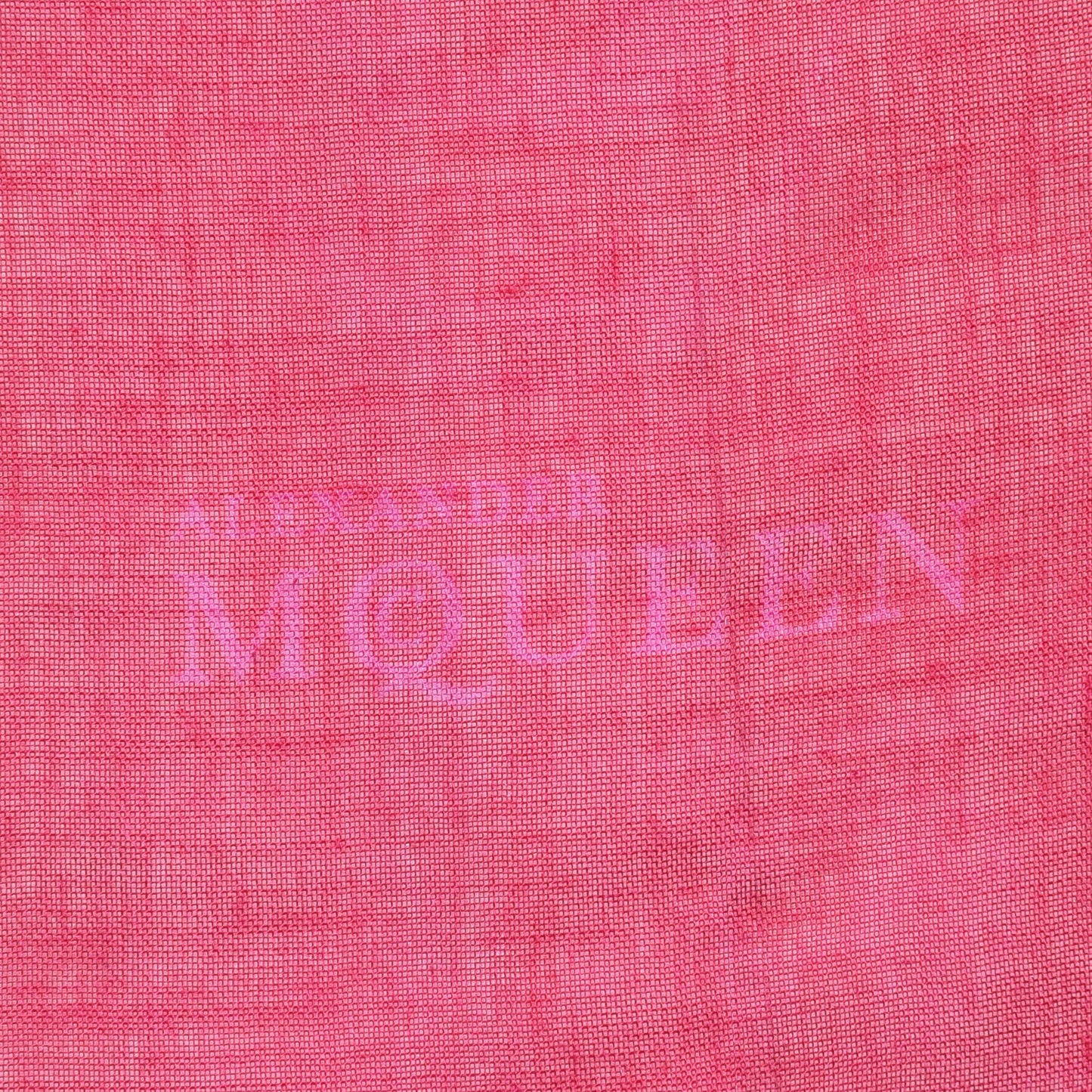 Modal Silk Skull Scarf Pink