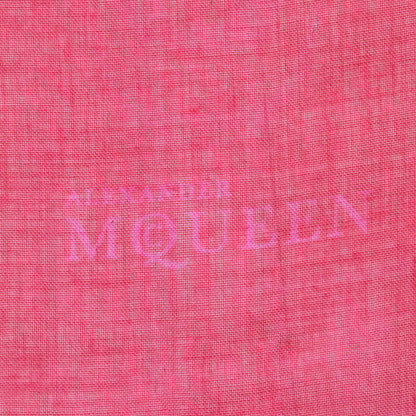 Alexander McQueen Modal Silk Skull Scarf Pink 4 of 5