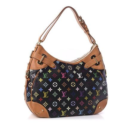 Louis Vuitton Monogram Multicolor Greta Black 2 of 8