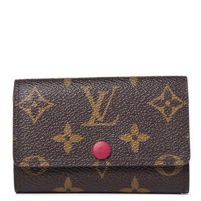 Louis Vuitton Monogram 6 Key Multicles Holder Fuchsia 1 of 8