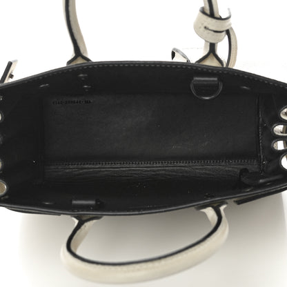 Saint Laurent Grained Calfskin Nano Sac De Jour Porcellana Black 5 of 11
