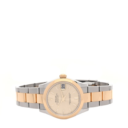 Rolex Stainless Steel 18K Yellow Gold 31mm Oyster Perpetual Datejust Watch Champagne 278243 2 of 4
