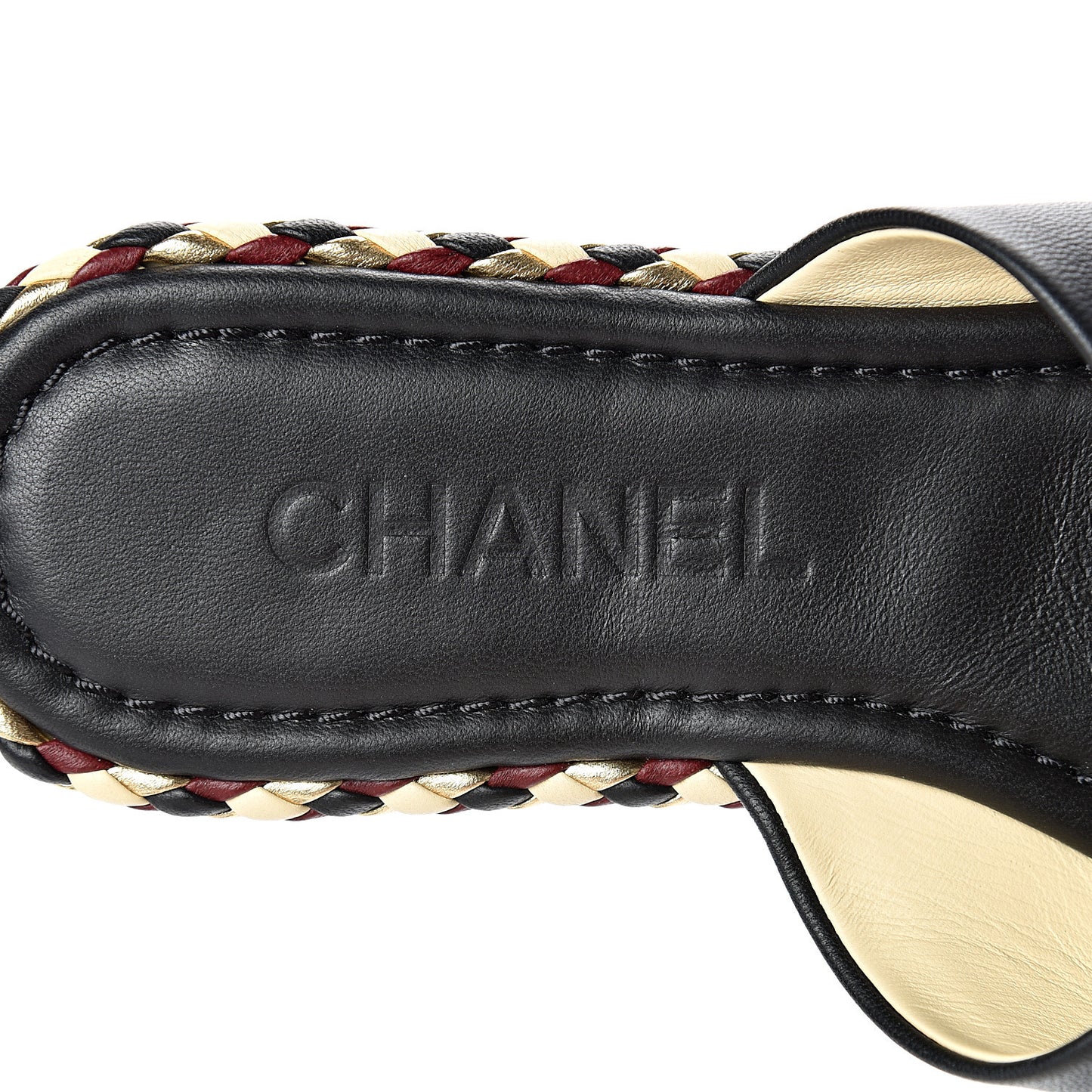 Lambskin Mule Sandals 37 Black