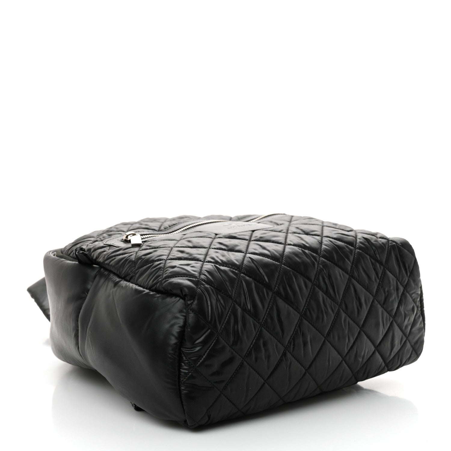 Chanel Nylon Quilted Coco Cocoon Backpack Black 4 of 10