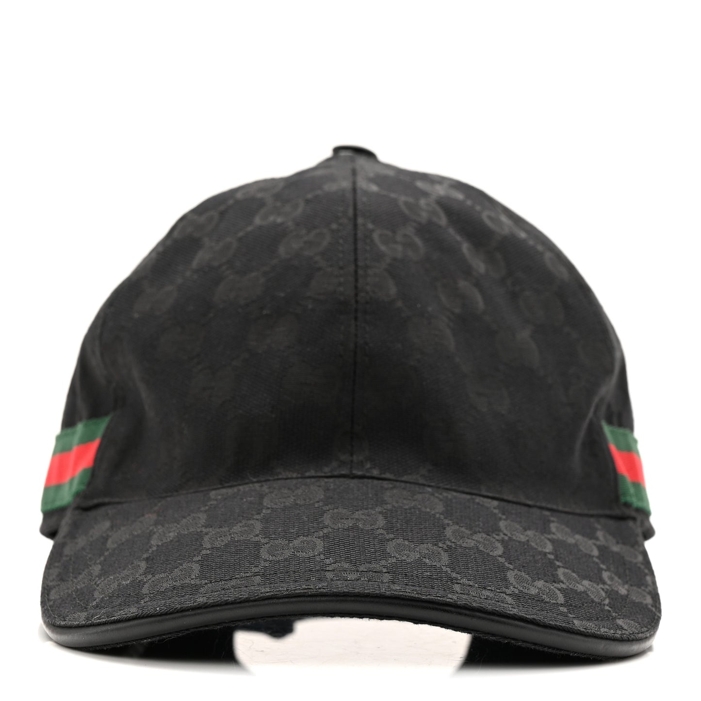 Monogram Web Baseball Hat M 58 Black