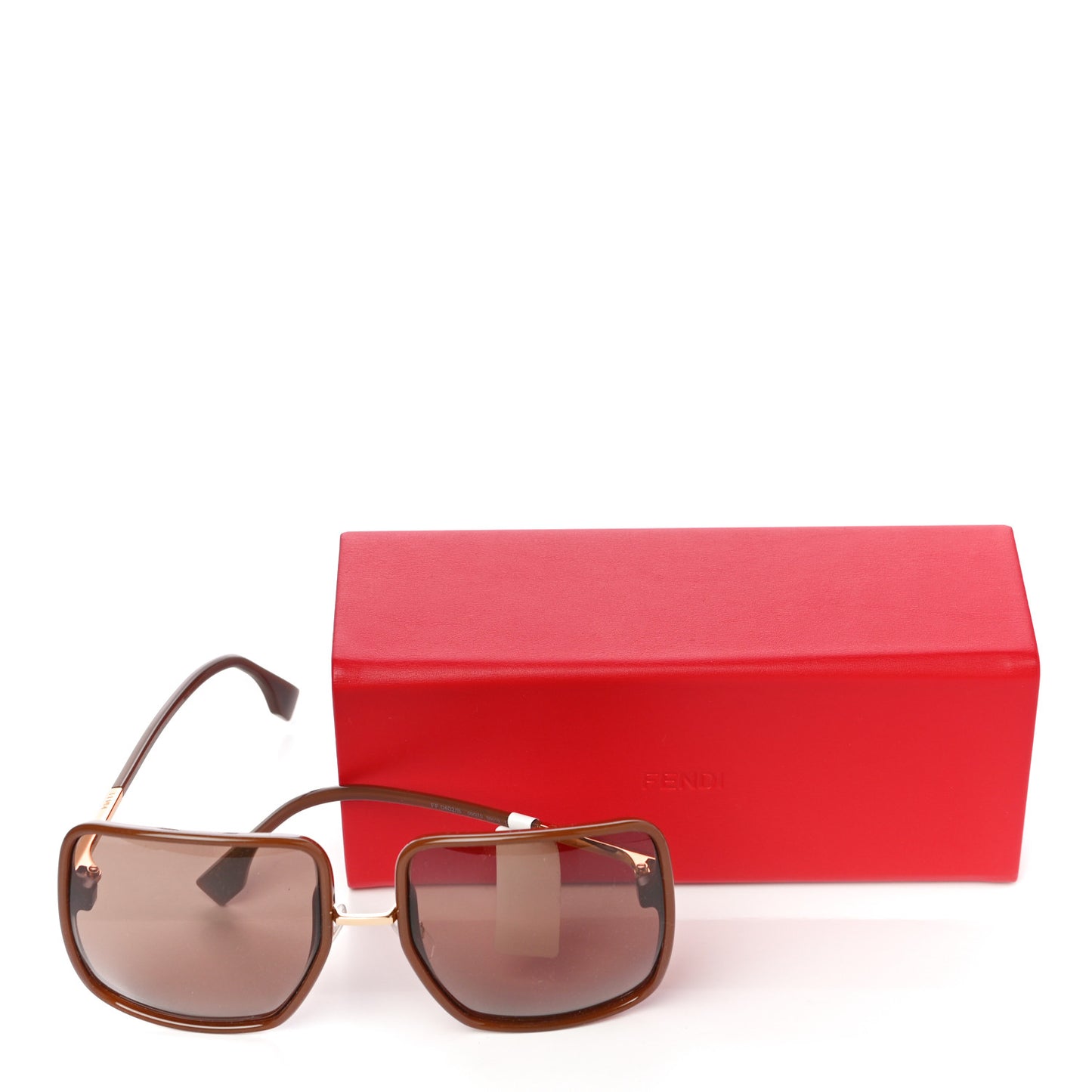 Square Sunglasses FF 0402/S Brown