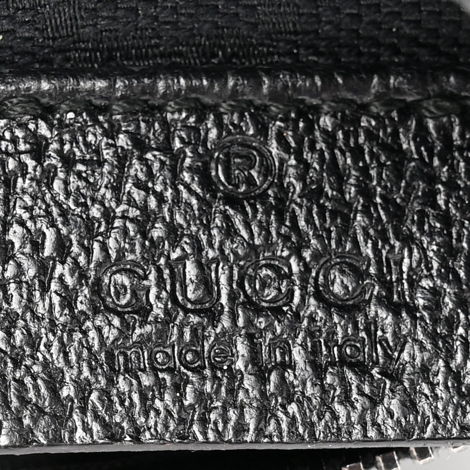 Gucci GG Monogram Double Pocket Belt Bag Black 6 of 13