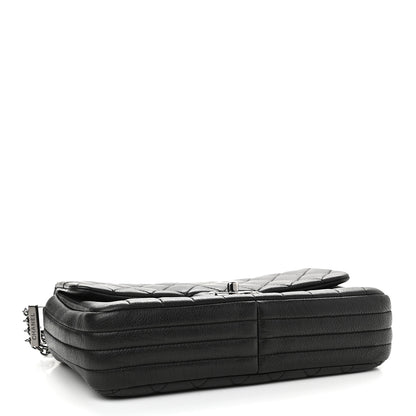 Chanel Calfskin Quilted Multi Chain Flap Black 4 of 9