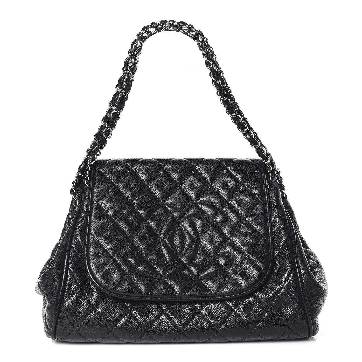 Chanel Caviar Quilted Timeless Accordion Flap Black 1 of 14
