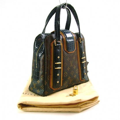 Louis Vuitton Crocodile Ostrich Ayers Monogram Mirage Delft Navy 3 of 10