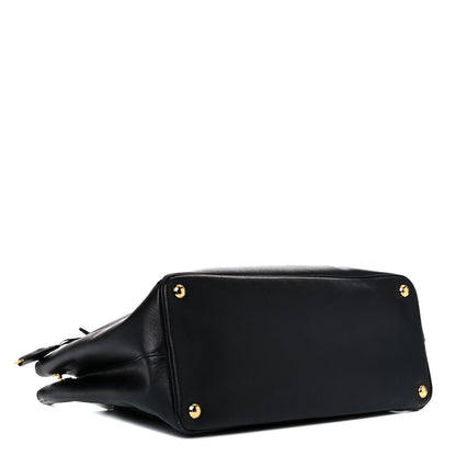 Prada Saffiano Large Galleria Double Zip Tote Black 4 of 11