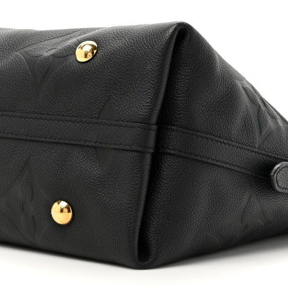 Louis Vuitton Empreinte Monogram Giant Carryall MM Black 8 of 12