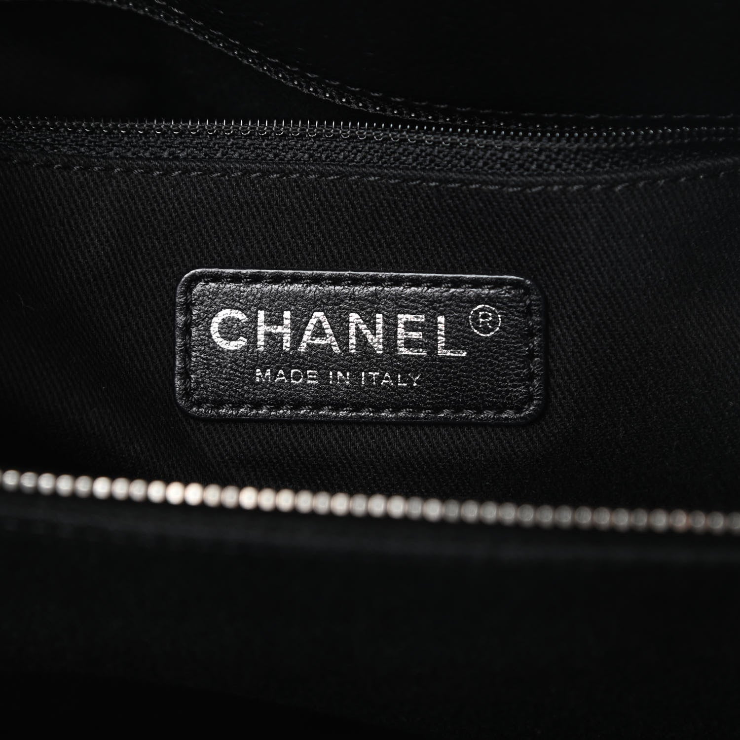 Chanel Caviar Quilted Timeless CC Soft Tote Black 6 of 11