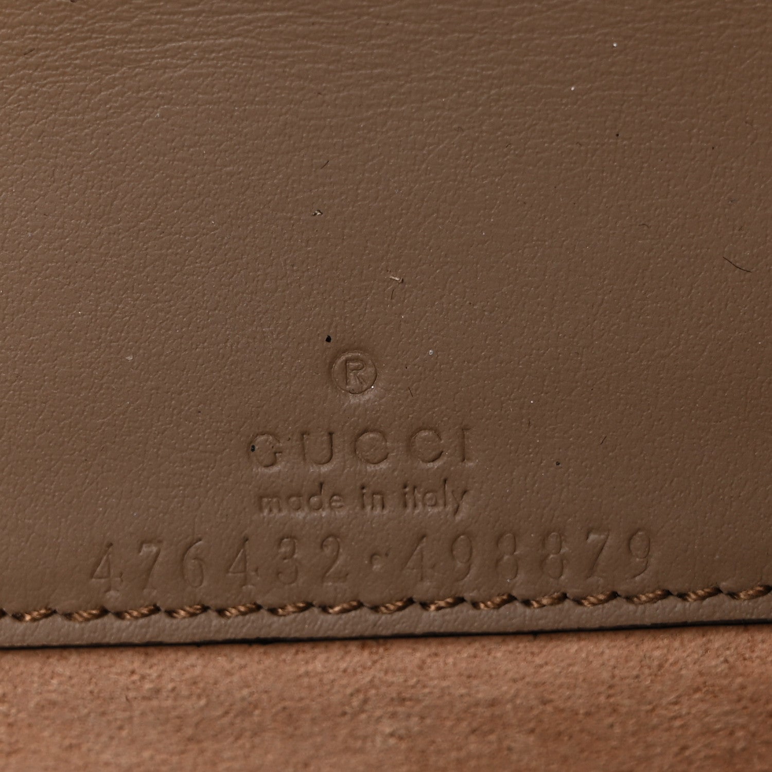 Gucci GG Supreme Monogram Super Mini Dionysus Shoulder Bag Taupe 6 of 9