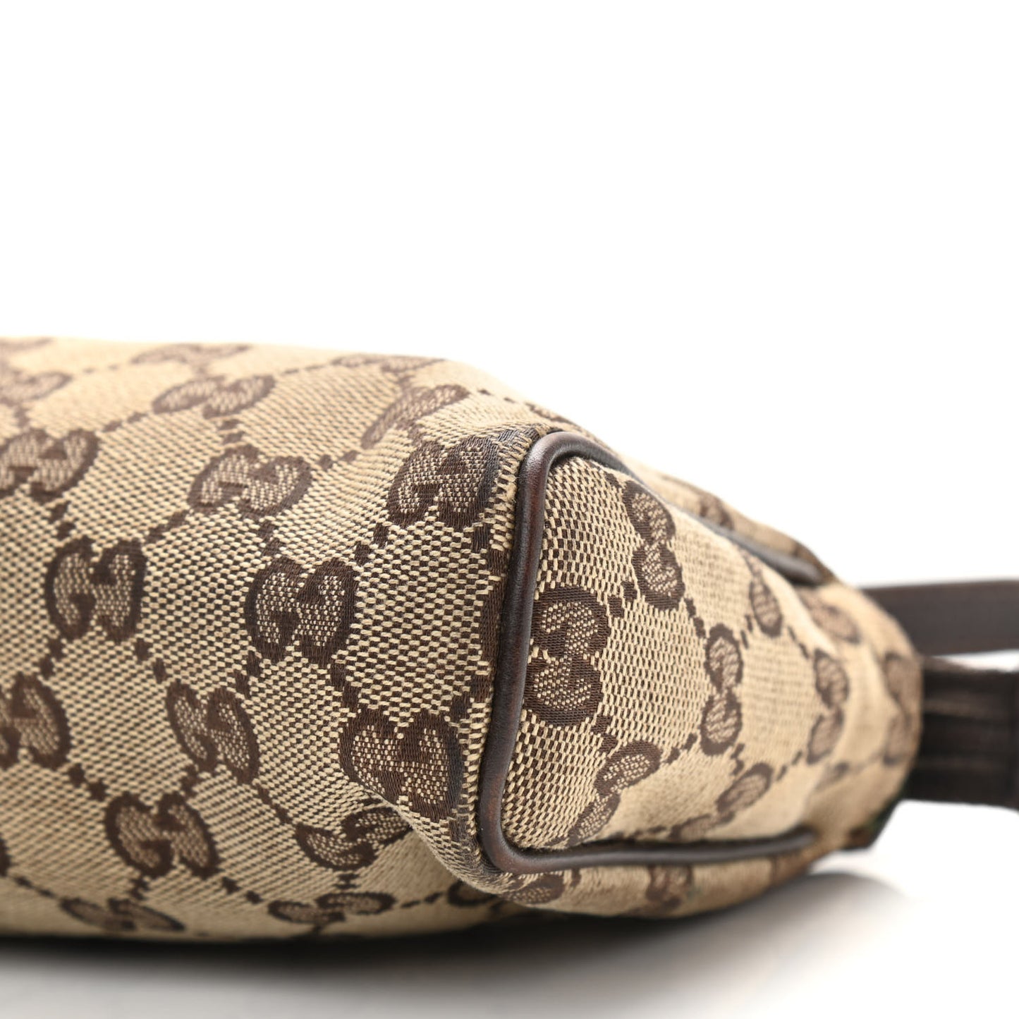 Monogram D Ring Cosmetic Case Brown