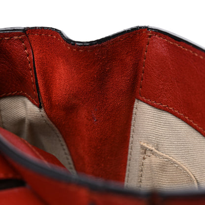 Chloe Suede Calfskin Mini Faye Backpack Earthy Red 13 of 17