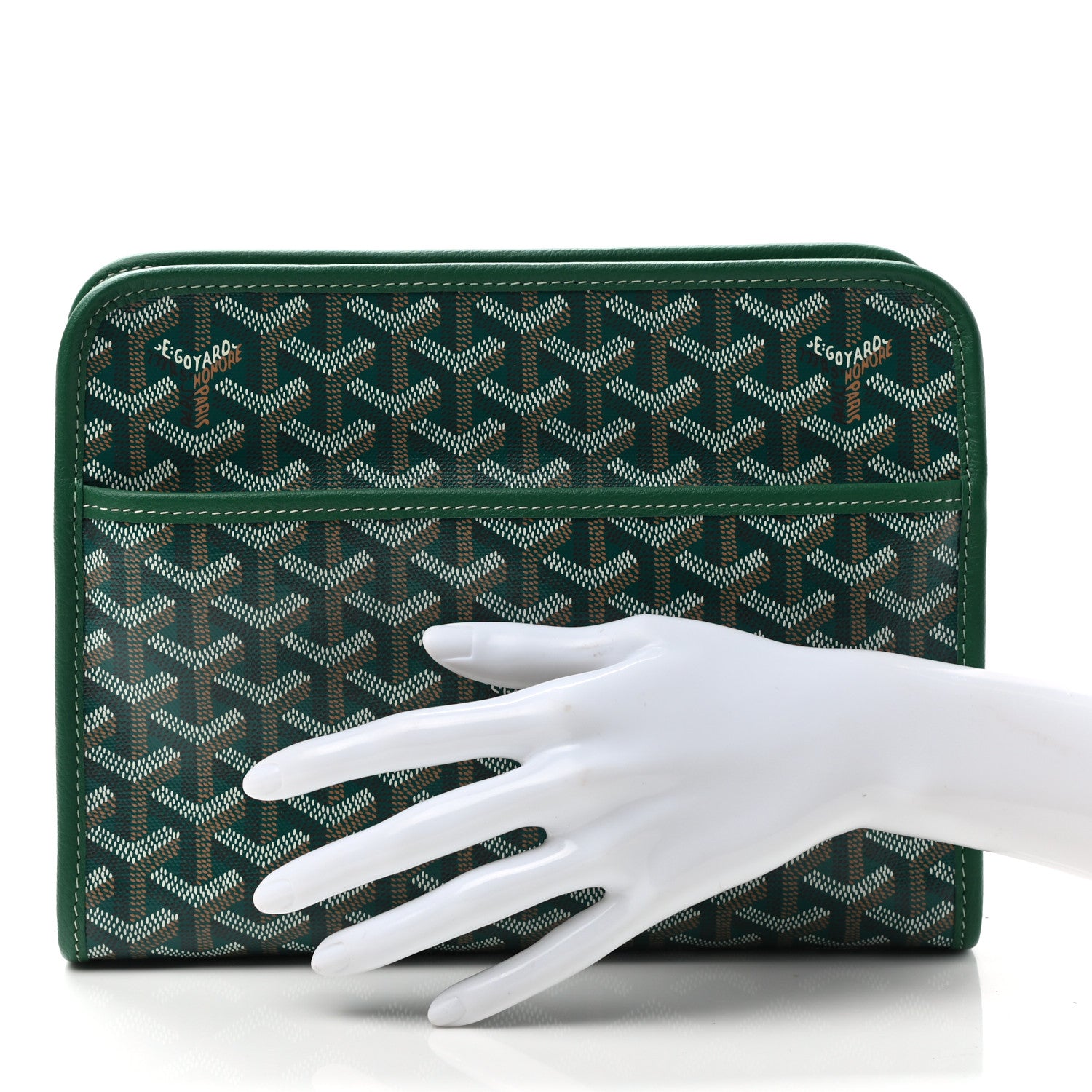 Goyard Goyardine Jouvence Toiletry Pouch Green 2 of 6