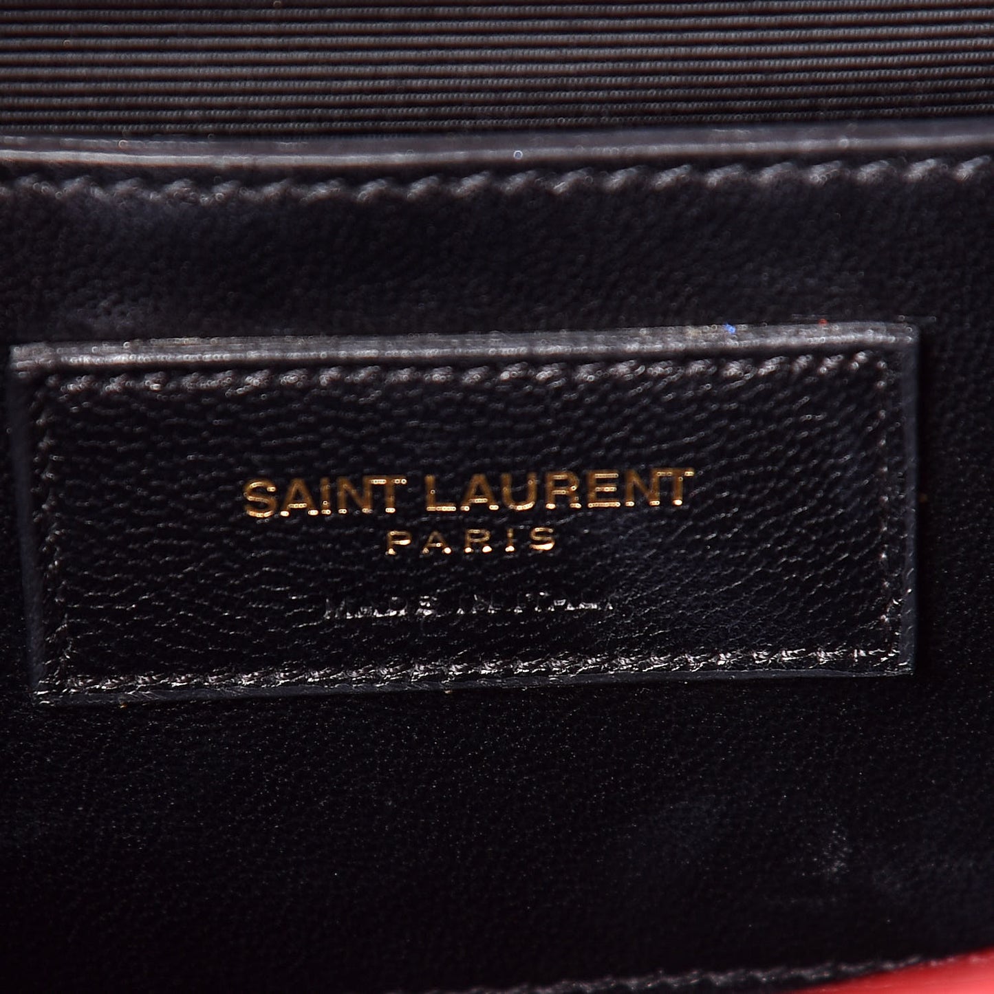 Grain De Poudre Medium Monogram Kate Satchel Red