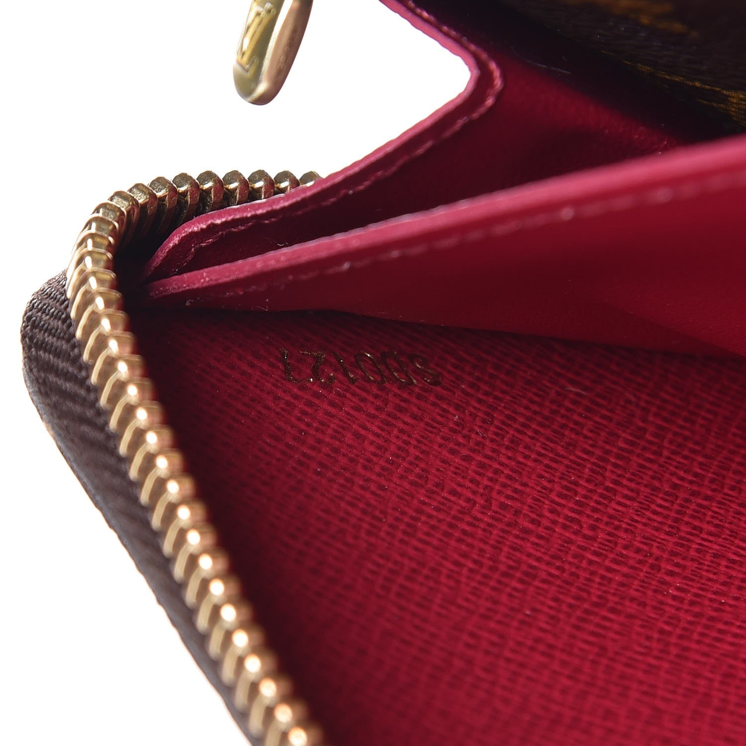 Louis Vuitton Monogram Clemence Wallet Fuchsia 8 of 9