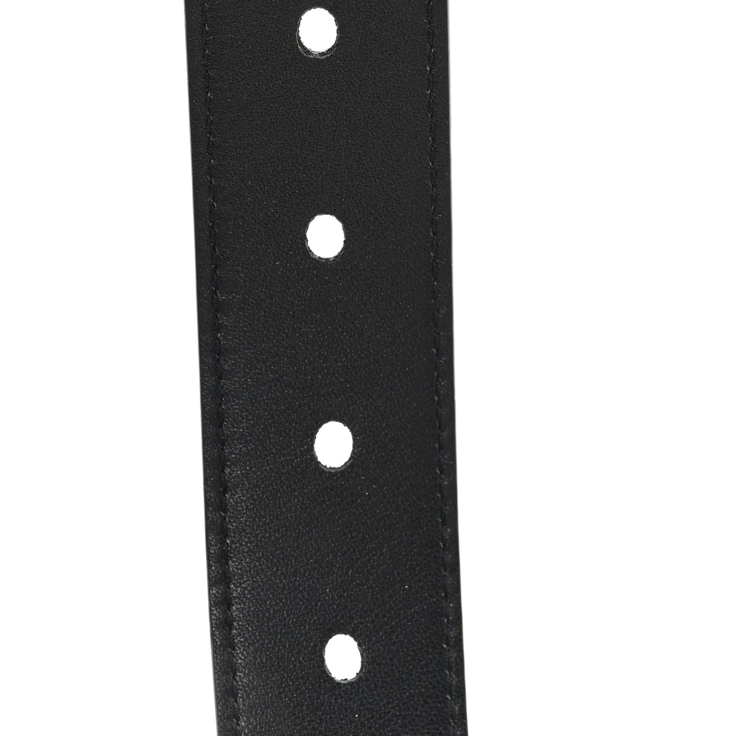 Goatskin Monogram Cassandre Square Buckle Belt 70 28 Black