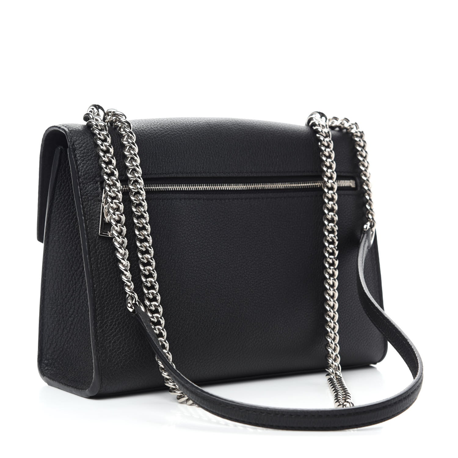 Louis Vuitton Soft Calfskin My Lockme Chain Bag BB Black 3 of 11